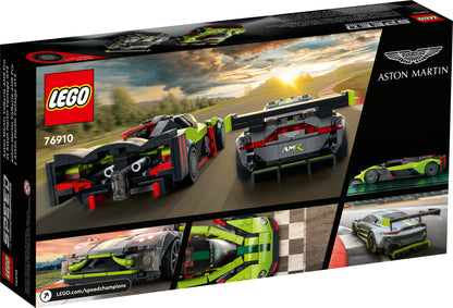 76910 LEGO Speed Champions - Aston Martin Valkyrie AMR Pro e Aston Martin Vantage GT3