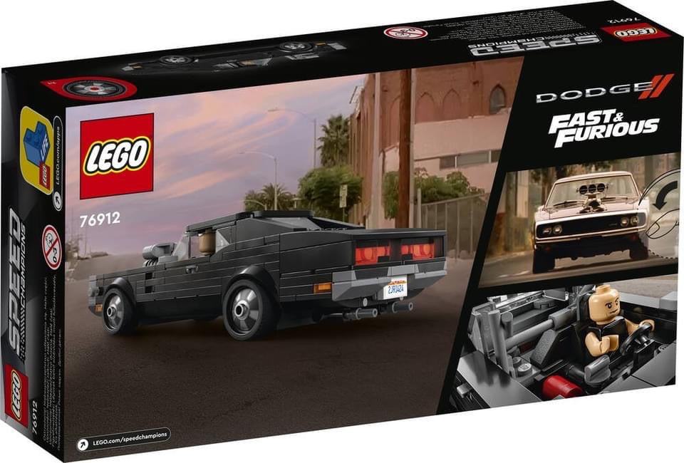 76912 LEGO Speed Champions - Fast & Furious 1970 Dodge Charger R/T