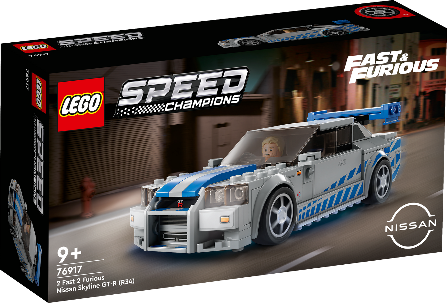 76917 LEGO Speed Champions - 2 Fast 2 Furious Nissan Skyline GT-R (R34)