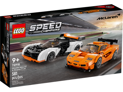 76918 LEGO Speed Champions - McLaren Solus GT & McLaren F1 LM