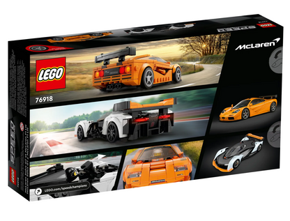 76918 LEGO Speed Champions - McLaren Solus GT & McLaren F1 LM