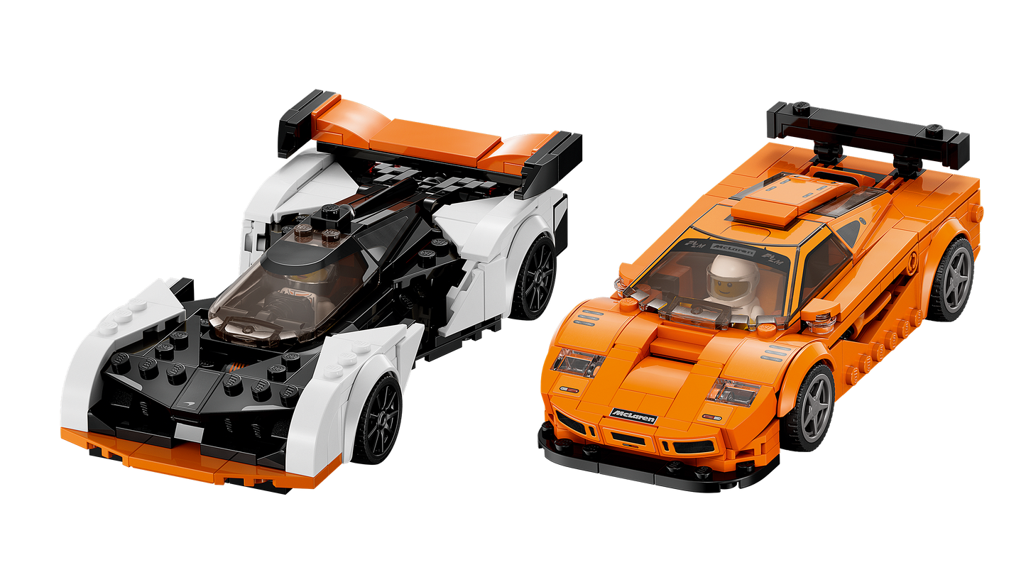 76918 LEGO Speed Champions - McLaren Solus GT & McLaren F1 LM