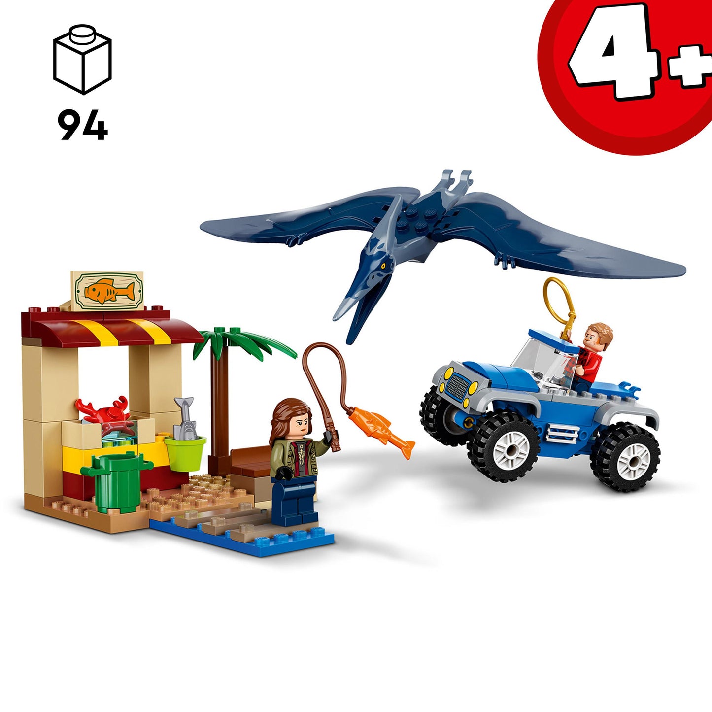 76943 LEGO Jurassic World - Inseguimento dello Pteranodonte