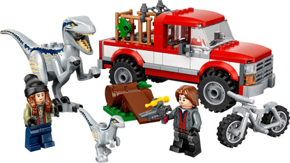 76946 LEGO Jurassic World - La cattura dei Velociraptor Blue e Beta