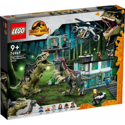 76949 LEGO Jurassic World - L’attacco del Giganotosauro e del Terizinosauro