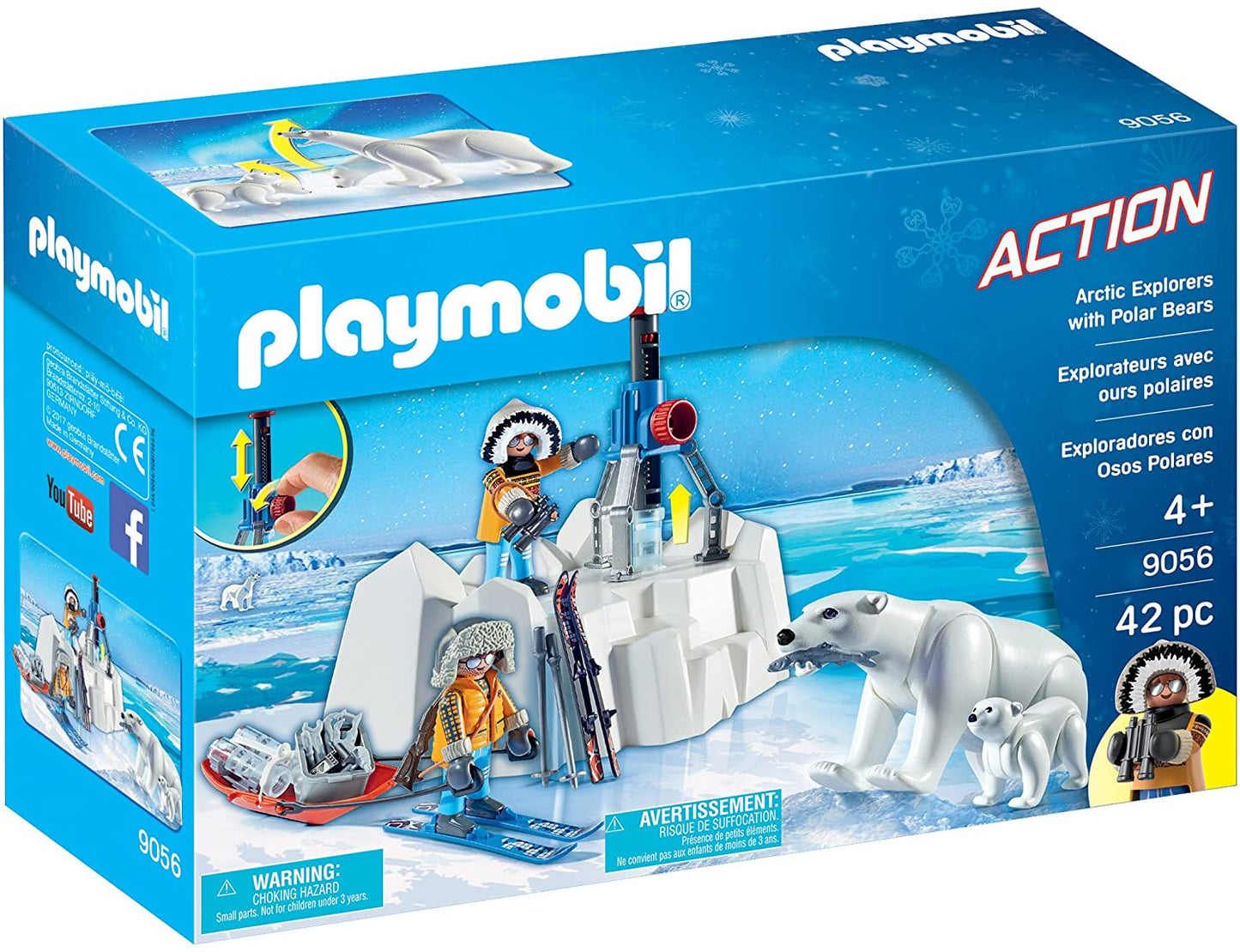 9056 PLAYMOBIL Esploratori Con Orsi