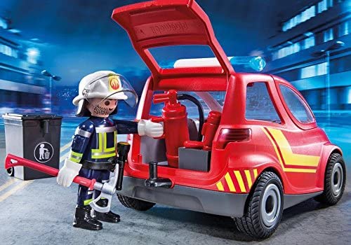 9235 PLAYMOBIL Pompiere con Auto