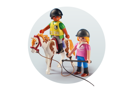 9258 PLAYMOBIL Insegnante di Equitazione