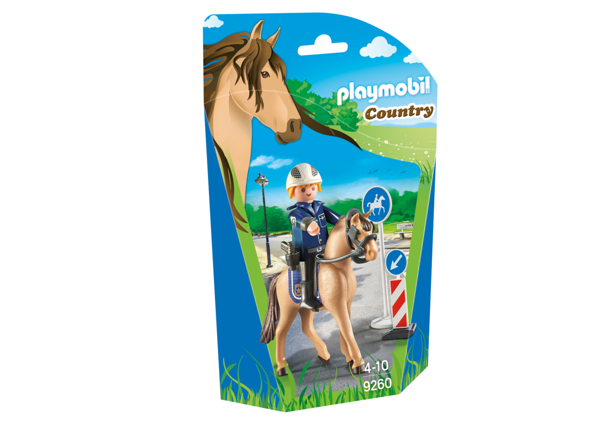 9260 PLAYMOBIL Poliziotto a Cavallo