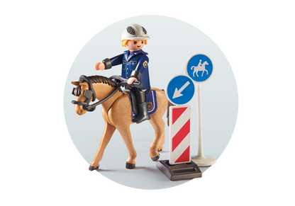 9260 PLAYMOBIL Poliziotto a Cavallo