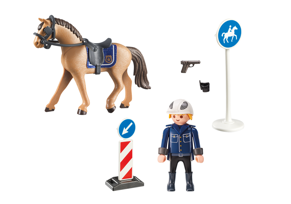 9260 PLAYMOBIL Poliziotto a Cavallo