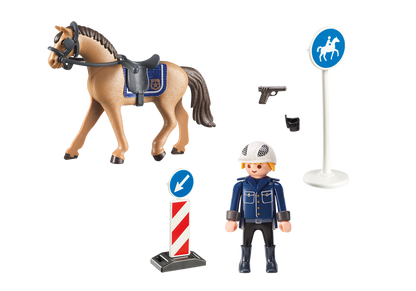 9260 PLAYMOBIL Poliziotto a Cavallo