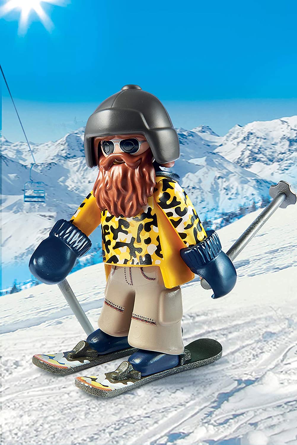 9284 PLAYMOBIL Sciatore con Snowblades