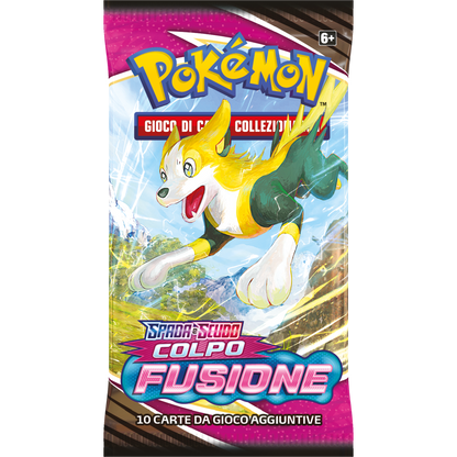 Busta Carte Pokemon 82 Colpo Fusione - Italiano