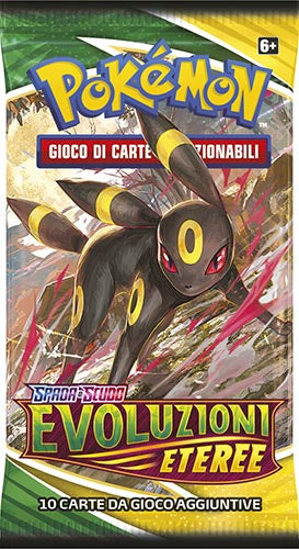 Busta Carte Pokemon 81 Evoluzione Eteree - Italiano