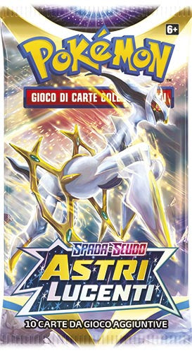 Busta Carte Pokemon 83 Astri Lucenti - Italiano