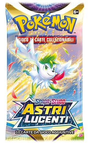 Busta Carte Pokemon 83 Astri Lucenti - Italiano