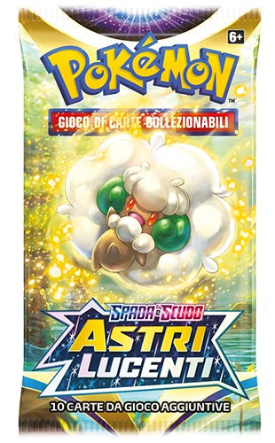 Busta Carte Pokemon 83 Astri Lucenti - Italiano